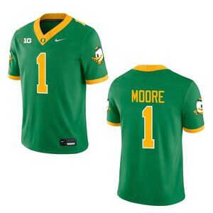 Dakorien Moore Green Vapor Stitched Jersey For Mens Youths Select